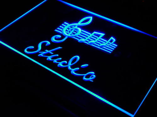 Studio On Air Music Bar Pub Neon Light Sign